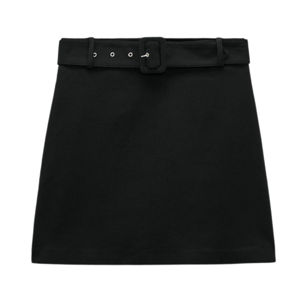 Zara mini skirt with belt